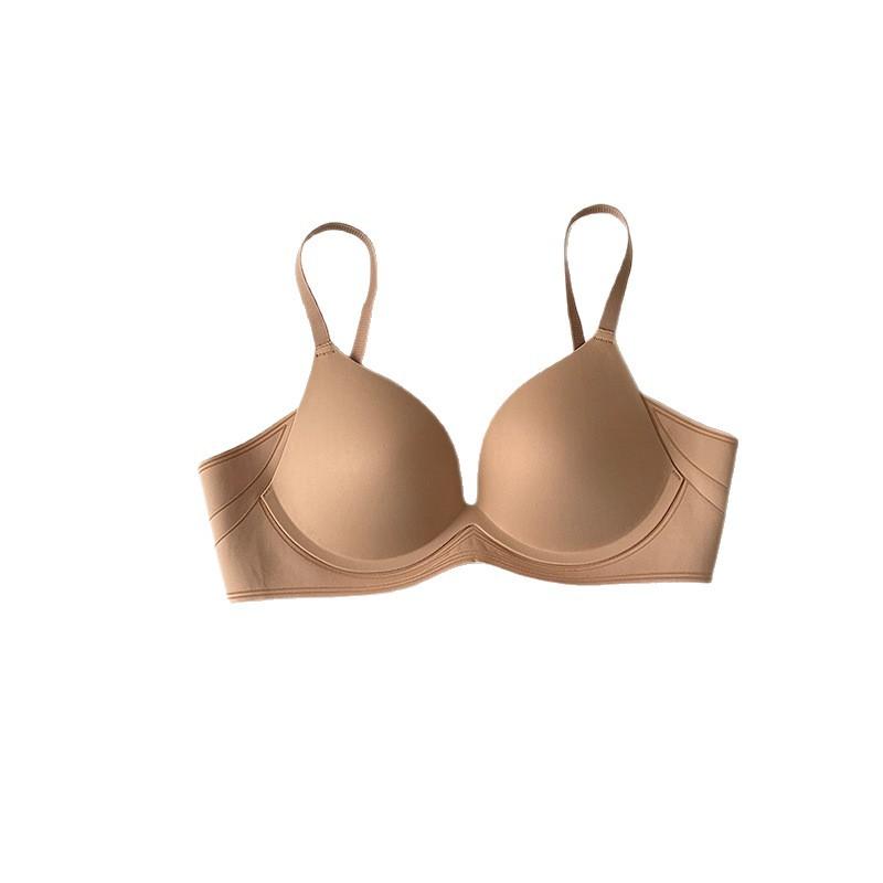 Traceless smooth-faced small breasts gather underwear for women, breathable and comfortable, lift bra, soft support, close breasts, anti-sagging bra