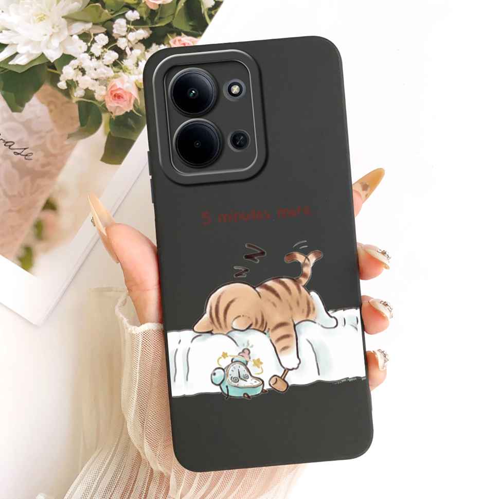 For Xiaomi Redmi 15C 4G Case Cute Couple Flower Cartoon Cover Phone Case For Xiaomi Redmi 15C Redmi15C 4G 5G Back Cover Capa