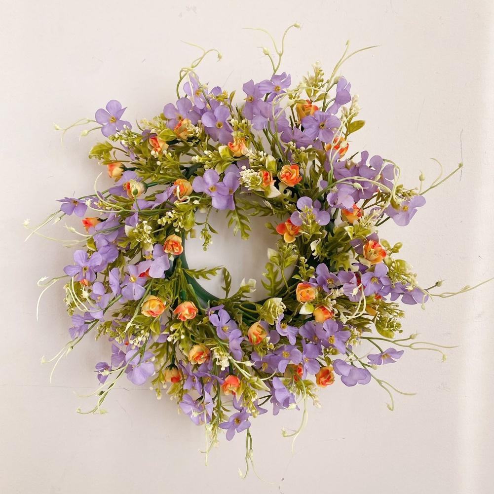 

Lavender Artificial Flower Garland for Home and Front Door Decor Featuring Spring Wreath and Long Lasting Plastic China Mainland