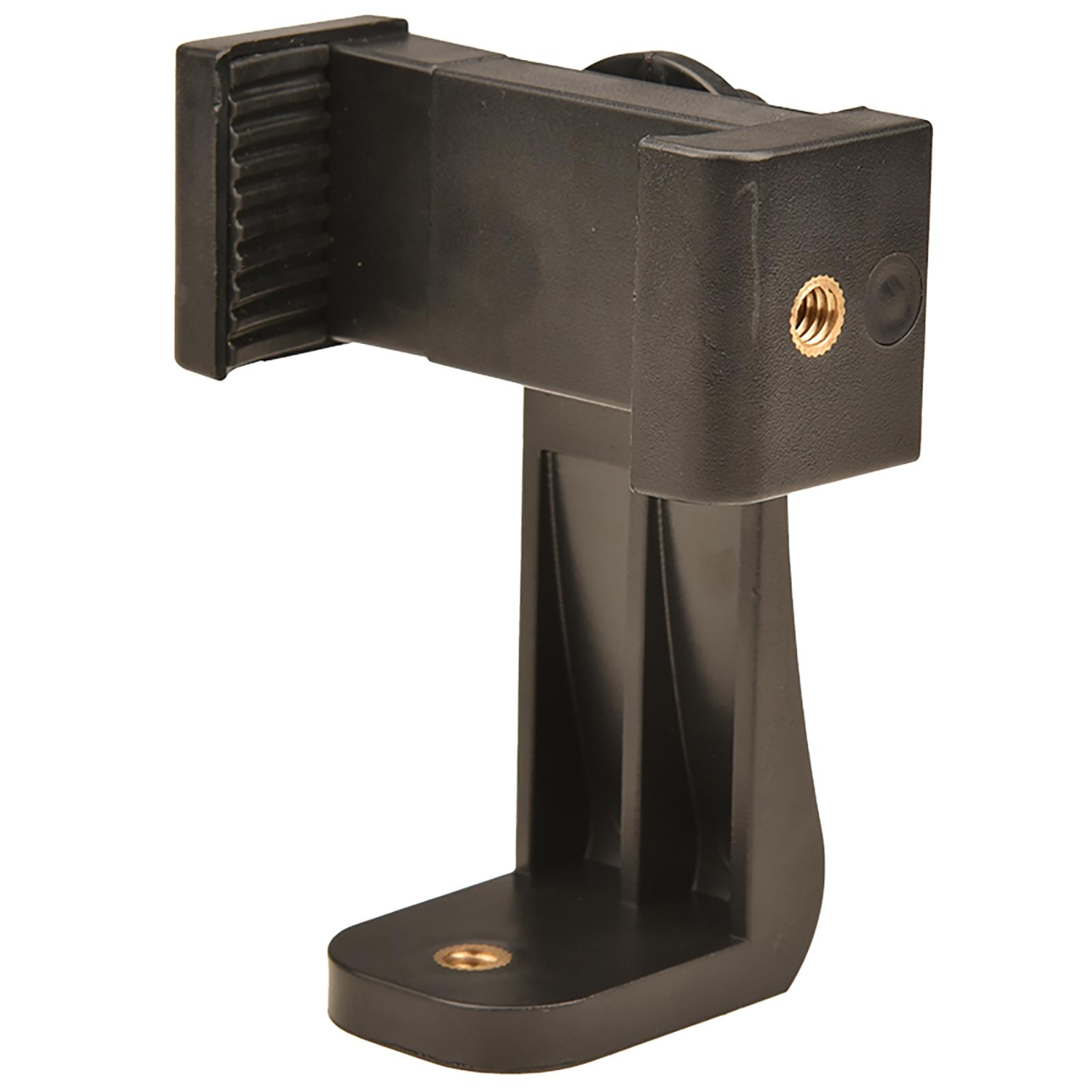 

Крепление для штатива, держатель для сотовых телефонов, зажим для штатива, адаптер с винтом 1/4 дюйма, поворот на 360 градусов, прочный держатель для камеры смартфона