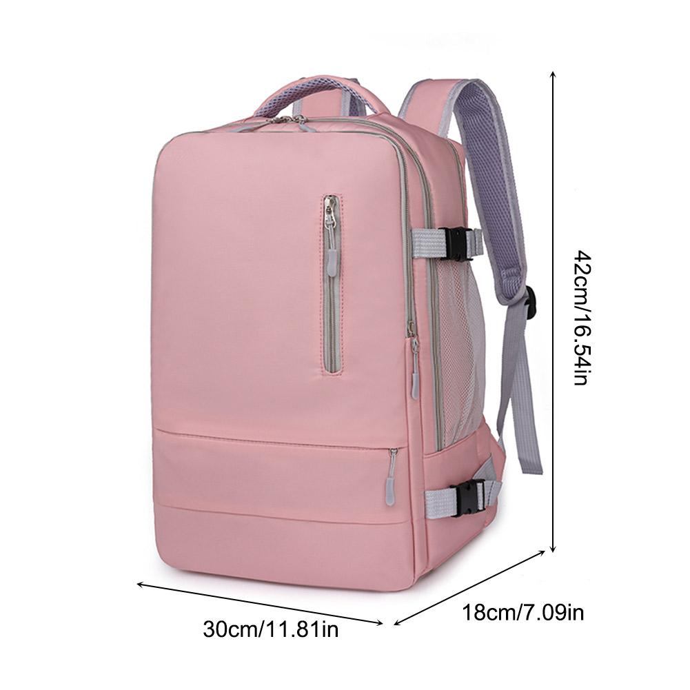 Women Travel Backpack Waterproof Anti-Theft Casual Daypack Bag Luggage Strap USB Charging Port Backpacks Laptop School Bags