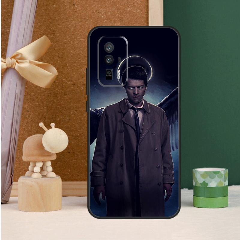 Angel Castiel Supernatural For POCO X6 Pro M6 X3 X5 F3 F5 M5s Cover For Xiaomi 13T 12T 11T 14 Pro 12 13 Lite Case