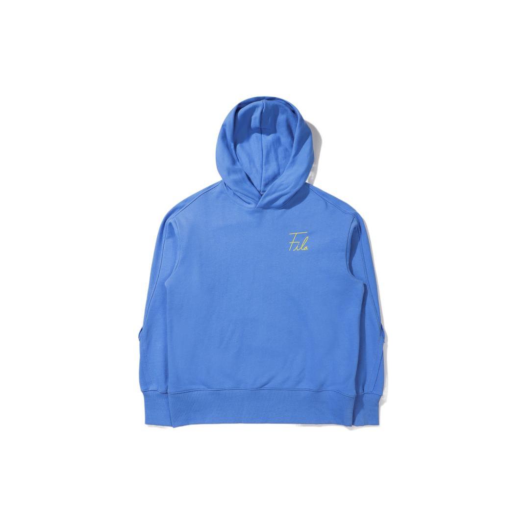 FILA Sweatshirts Men s Blue Hooded Moderate Regular FS2POE1108X-FBU 100