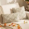 Autumn Pumpkin Throw Pillow Cover 30X50/45X45CM Plush Embroidery Stamping Waist Cushion Cover Decor Home Decorative Pillowcase