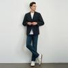 EMZ Men's Light Luxury Business Suit Jacket