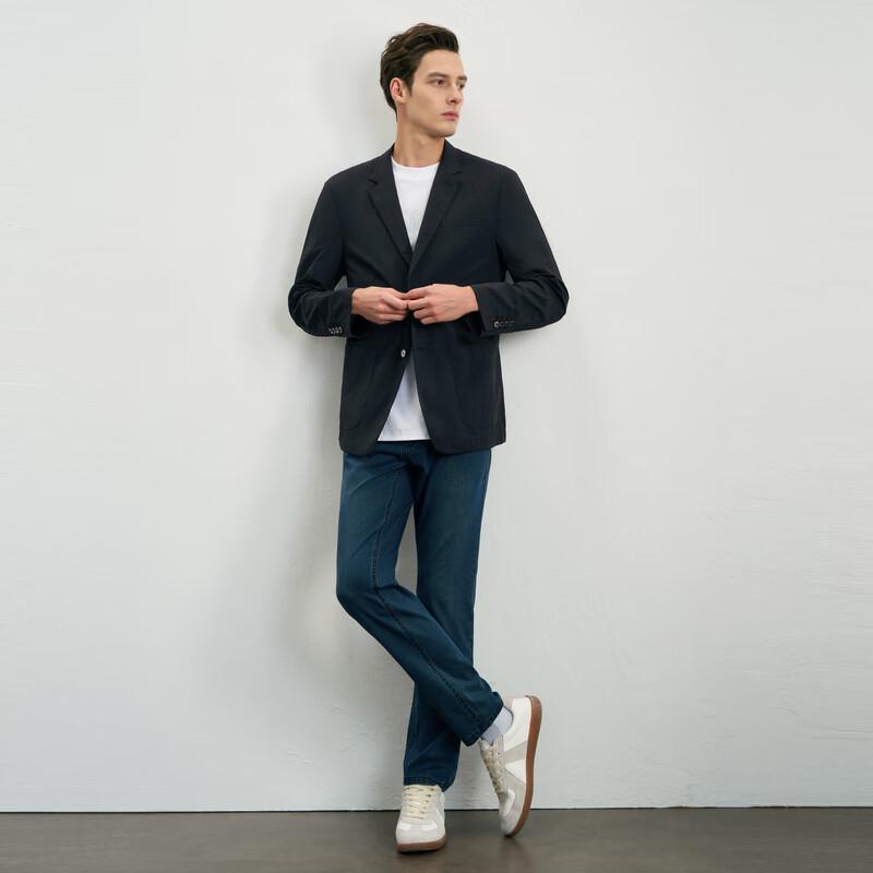 EMZ Men's Light Luxury Business Suit Jacket