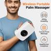 Portable Wireless Rechargeable Electric Hand Massager Hot Compress Air Pressure Compression Airbags Finger Palm Massage Features