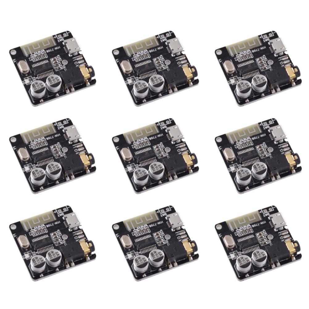 MP3 Lossless Decoder Board Bluetooth-Compatible 4.1/5.0 3.5mm Audio Aux Decoding Player Amplifier Board Micro USB 5V Powered