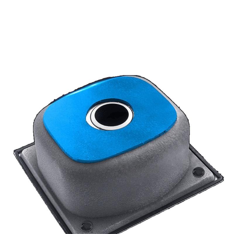 Vierkante Keukenbakken van Roestvrij Staal Afwasbak Badkamer Handenwasbak Enkele Kom Afwasbak