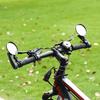 Fahrradspiegel Lenker Rückspiegel für Fahrrad Motorrad 360 Grad Drehung Verstellbar Weitwinkel Modifizierter Konvexspiegel Reflektor