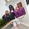 New yoga fitness bag with dry and wet separation, large capacity, unisex casual travel bag, shoulder and crossbody luggage bag