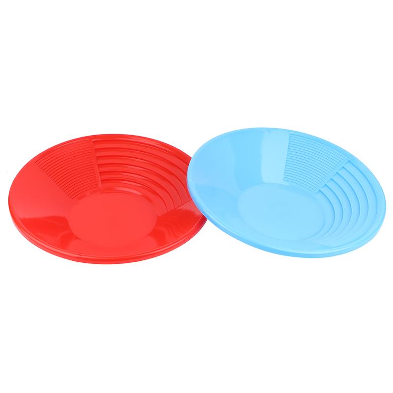 Plastikowa łopata do płukania złota z rowkami Ergonomiczne narzędzie do płukania złota Do wydobycia złota Wykrywacz metali Na zewnątrz Sprzęt do płukania złota