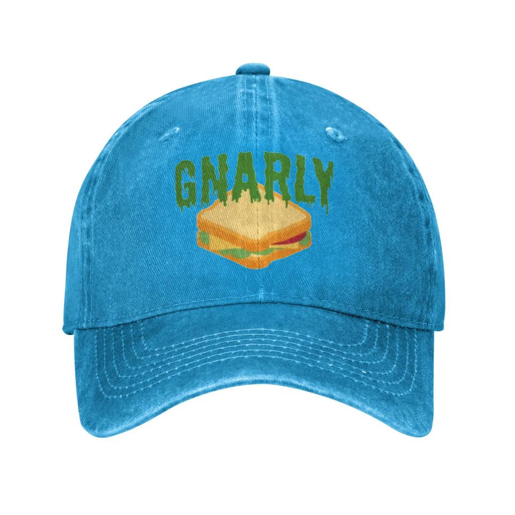 Gnarly  Baseball Cap Sun  Outdoor Sport Wholesale Washed Trucker Hat Unisex Unisex Casual Design Snapback Cap