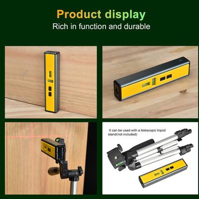 Rote Linien Laserwasserwaage Heimdekoration Laserlinienmarkierer Infrarot Bodenwaage Multifunktion