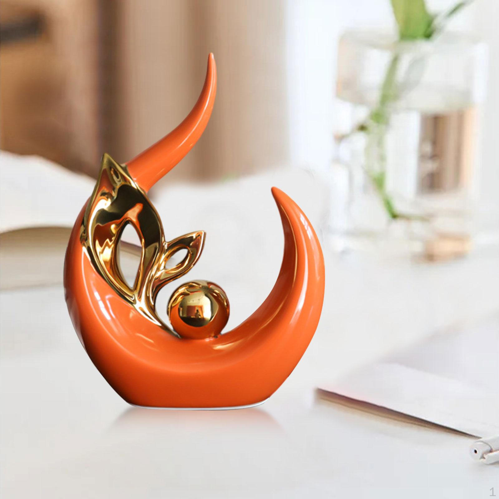 

Contemporary Abstract Sculpture Handcrafted Art Piece for Home and Office Decor Small