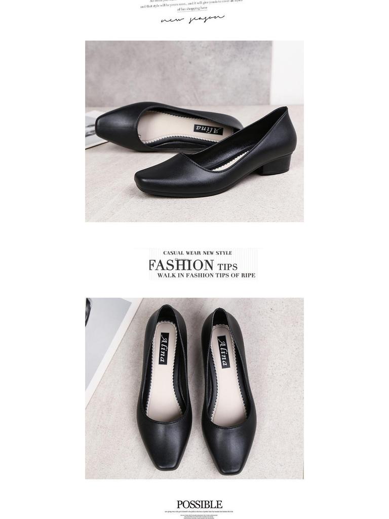 Women's Non-slip Chunky Heel Sandals - Thickened, Versatile, Fashionable, Height-boosting, Comfortable, Square Toe, Summer Casual Shoes.