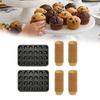 Home Baking Mini Cake Pan with 24 Cup Carbon Steel Tray, Single Tray Form and Smooth Side for Small Cakes and Regular Oven Use Daily