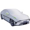 Car Half Cover: Sunshade, Snow & Frost Protection, Anti-freeze, Rainproof, Heat Insulation with Fleece Cotton