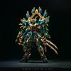 Limited Edition Zangdao Models Azure Dragon & Green Dragon Combat Version - Articulated Four Symbols Mecha Collectible Toy Gift