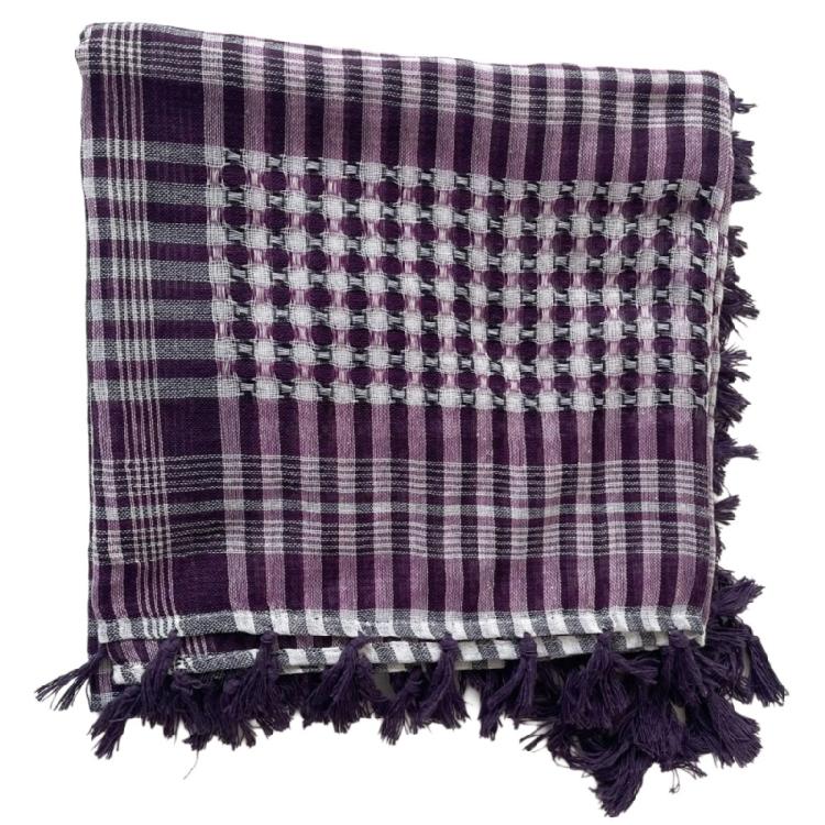 Écharpe Châle Élégante avec Franges Foulard Carré Foulard de Tête Idéal pour l'Extérieur