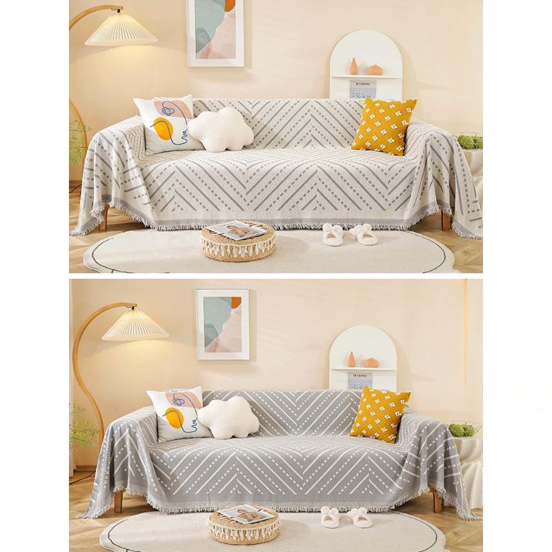 Chenille Leichter Luxus-Sofabezug, Stoff, Vier Jahreszeiten, universell, einfach, modern, All-Inclusive, universeller Sofabezug, High-End-Bezug, Handtuch