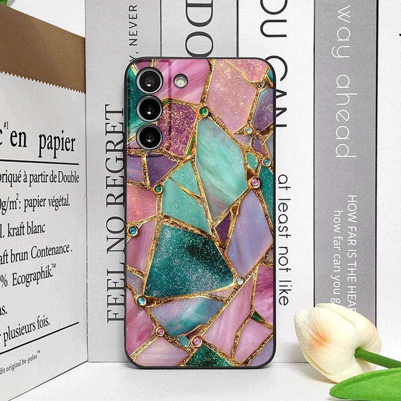 

vintage Art Green Marble Texture Printed Phone Case for Motorola Moto Edge 50 Fusion 60 40 30 Neo G24 G34 G14 G85 G54 Soft Cover Motorola Edge 30 Neo