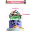 30pcs Zootopia Party Supplies Include Banner, Cake Topper, Balloons