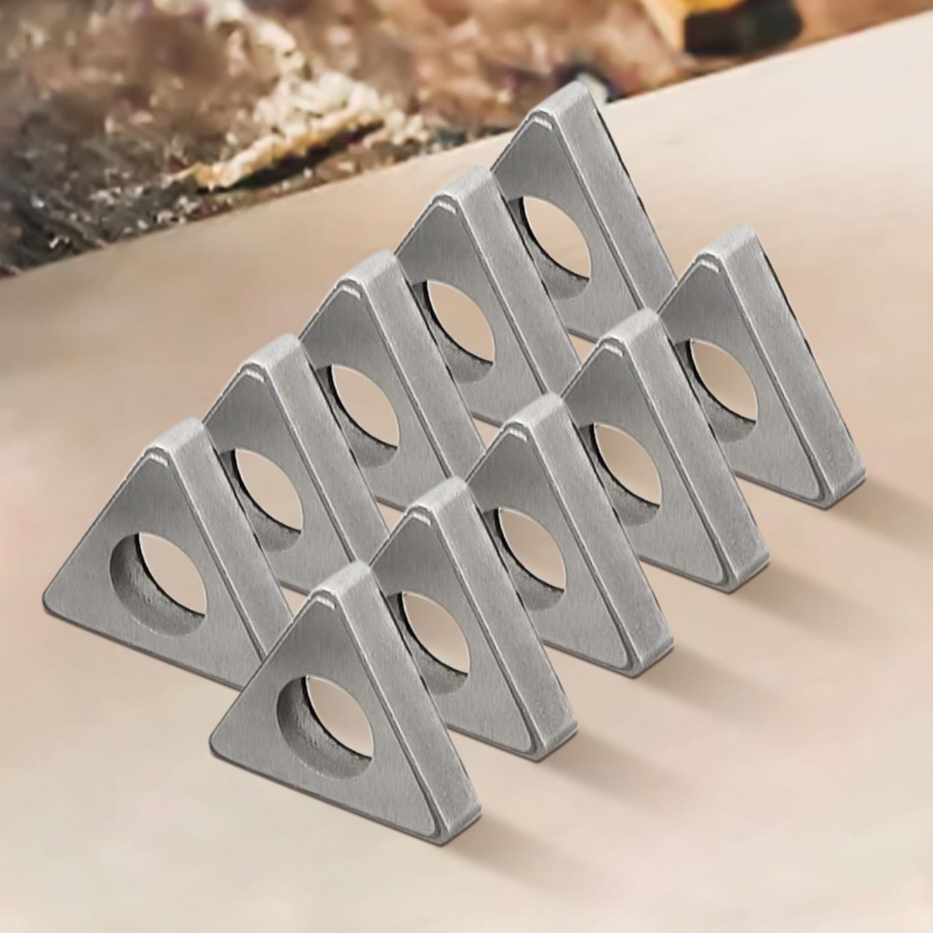 

CNC Carbide Tips 10 Pcs Blade High Strength Holder MT1603