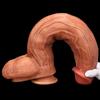 43*7.3 cm Ekstra Büyük Anal Plug Sıvı Silikon Yapay Yapay Penis Yetişkin Seks Oyuncak Fisitng Penis üzerinde Kayış Büyük Dick Gerçekçi Horoz