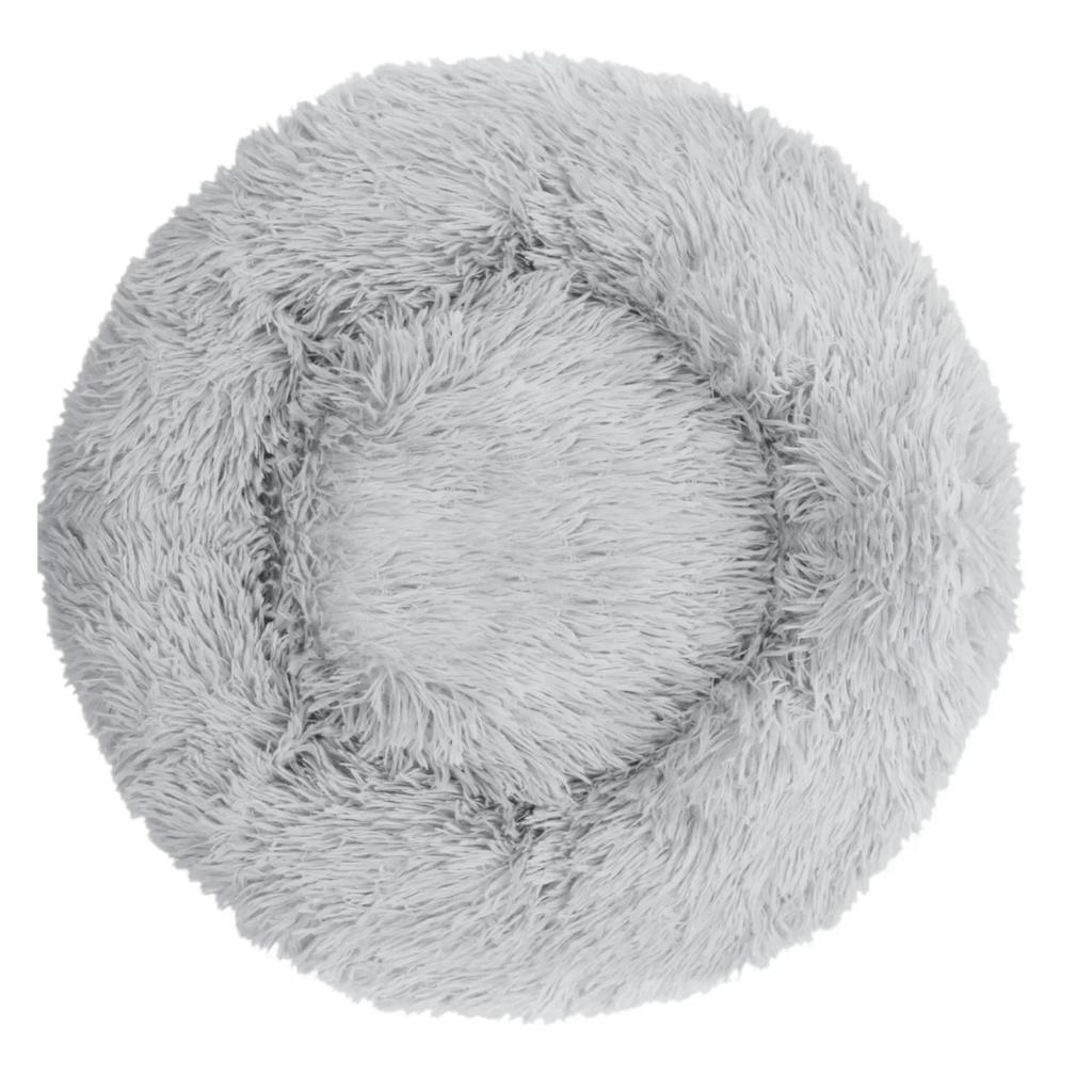 40cm Round Pet Bed for Large Dog Bed Super Soft Cat Bed Long Plush Dog House for Medium Dog House Winter Warm Sleeping Mats