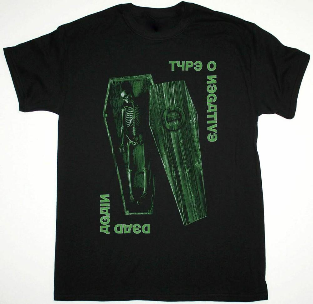 ТИП О ОТРИЦАТЕЛЬНЫЙ СНОВА МЕРТВ Черная Мужская Футболка S-2XL E649 Унисекс Футболка M