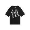 MLB T Shirts Unisex Black Crew Neck Moderate Straight Fit 3ATSO0134-50BKS