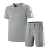 Set Estivo Uomo Casual Sportivo Manica Corta Set Due Pezzi Uomo