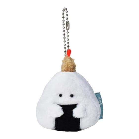 Ippinsha Gyutto Onigiri-san Tenmusu Onigiri-san Mascot Plush Mini Chain Gift 47033