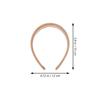 4Pcs Raffia Sponge Head Hoops Women Rattan Style Headbands Female Hair Decors