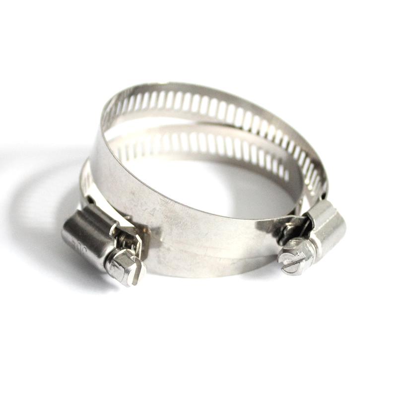 1PCS Hose Clamp 6-12 13-19 21-44 27-51 33-57 52-76 65-89 78-101 91-114mm Stainless Steel Pipe Clip Adjustable Screw Worm Drive