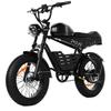 Electric Bike Pixar Super 500W Motor 30AH Max Range 100KM Top Speed 25Km/h Load 120KG 20"x4.0" Black