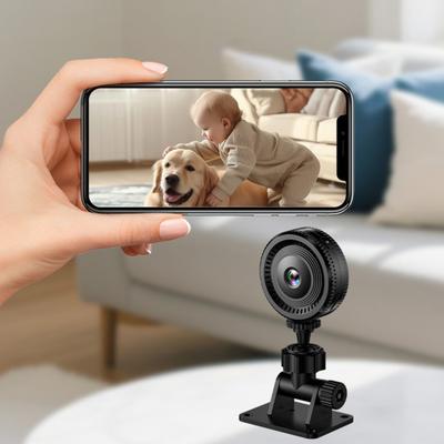 Wifi Wireless Camera 1080P Hd-Compatible Night Vision Indoor Home Security
