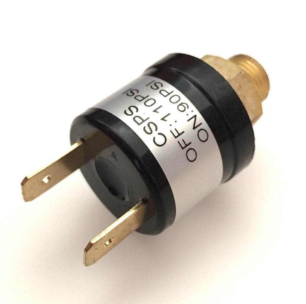 Air Suspension Pressure Switch 90-110PSi 1/8NPT Screw Air Horn Air Tank (90-110PSi)