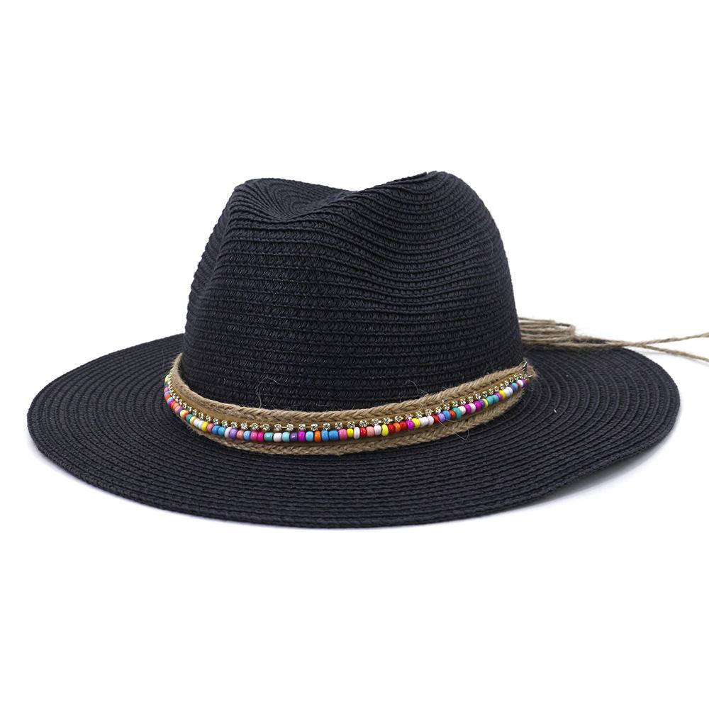 New Summer Boy Girl Kids Straw Hats Outdoor Sun Protection Beach Sun Hats Panama Child Formal Jazz Hat Gorras Para Mujer