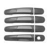 Door Handle Cover for Ford Focus 2 MK2 2005 - 2011 Focus 3 MK3 2012 - 2018 Car Door Handles 4Pcs Carbon Fiber Sticker Trim