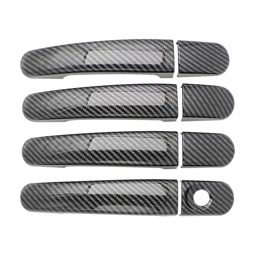 

Накладка на дверную ручку автомобиля из углеродного волокна для Ford Focus 2 MK2 2005 2006 II для Focus 3 MK3 III 4 MK4 C-Max Kuga Escape наклейка carbon fiber