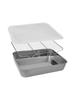 Stainless Steel Baking Pan with Cooling Rack For Kitchen Storage Solution