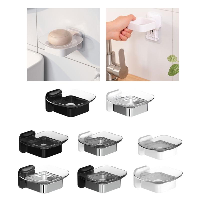 Seifenhalter Kein Bohren erforderlich Selbstklebende Wandmontage Seifenschalen für Dusch- und Spülbeckenorganisation