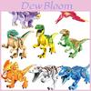 Conjunto de Figuras de Blocos de Construção de Dinossauros do Parque Jurassic World Cativante Para Crianças
