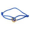 Metall-Schnallenringe Geflochtenes Seilarmband Handgemachtes Schnurarmband Schmuck Geschenk Verstellbare Freundschaft Partnerarmbänder