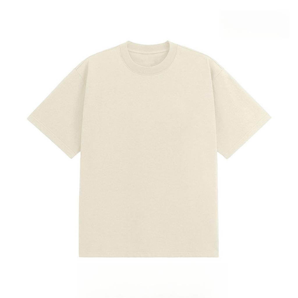 Unisex Měkké Prodyšné Volné Ležérní Tričko - Kulatý Výstřih Krátký Rukáv, Lze Prát v Pračce Letní Venkovní Plážové Oblečení, Pratelné Klasický Všestranný Styl