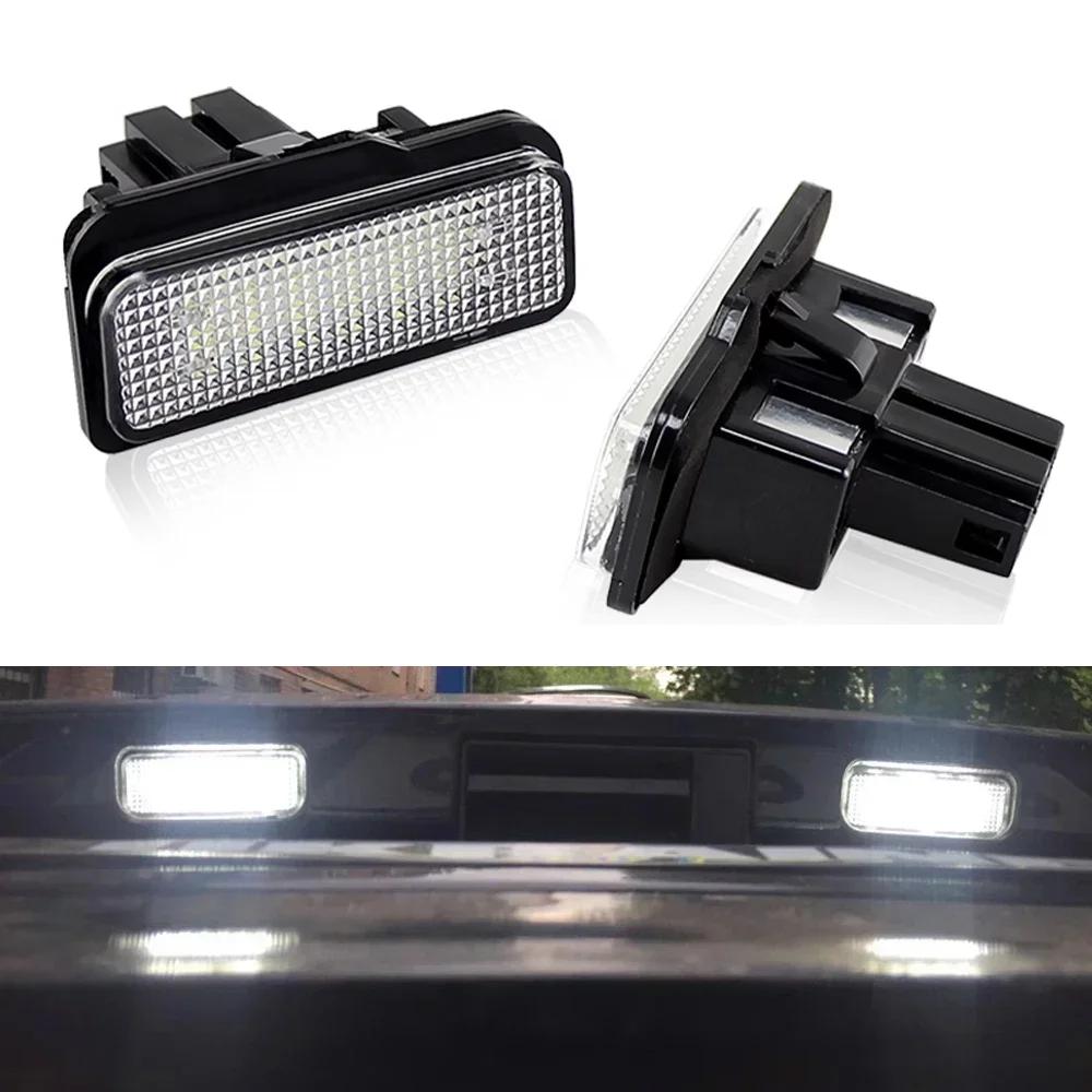 1/2pcs Car LED License Number Plate Light for Mercedes Benz E-Class W211 S211 C-Class S203 CLS-Class W219 SLK-Class R171 Canbus
