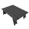 Portable Beach Table Aluminum Ultralight Folding Camping Table Compact Mini Beach Picnic Foldable Table with Carry Bag