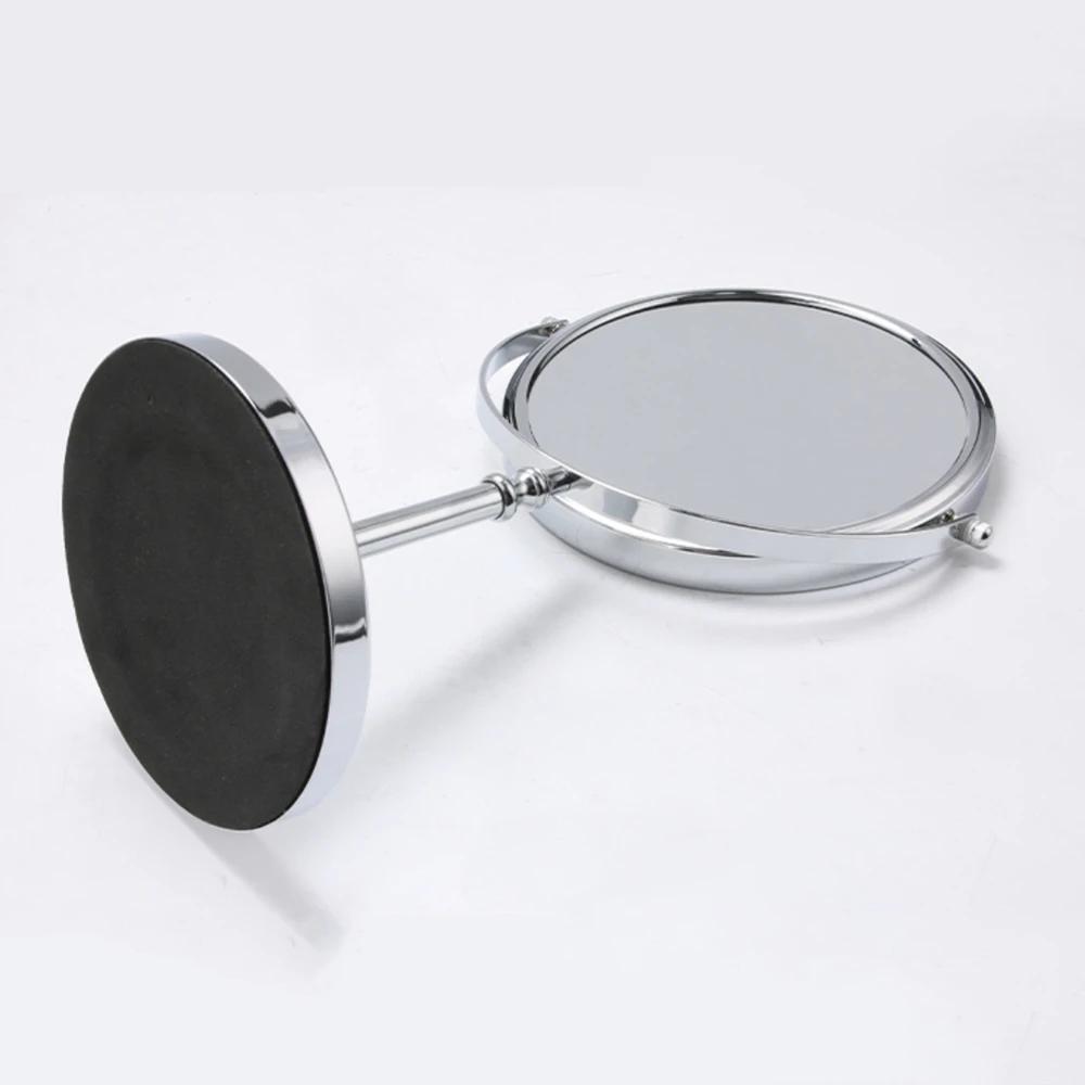 Makeup Mirror Rotate Beauty Mirror Counter Type Dual Side 3 Magnification Standing Cosmetic Mirror Wash Table Bathroom Mirror
